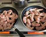 簡単、手羽先とキャベツ煮。作り方2写真