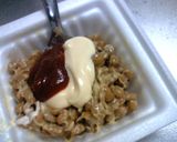 ケチャマヨ味のシイタケ納豆作り方1写真
