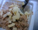 ケチャマヨ味のシイタケ納豆作り方2写真