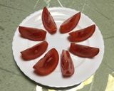 トマトとスダチ☆シンプルサラダ作り方1写真