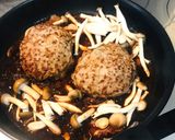お肉感満載☆煮込み風デミハンバーグ作り方6写真