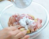ゴボウと鶏肉の甘辛から揚げ作り方3写真