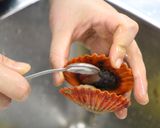 郷土料理☆アッパ貝（桧扇貝）の炊込みご飯作り方1写真
