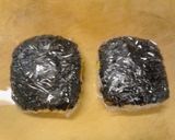 お弁当 ランチョンミートと卵のおにぎらず作り方7写真