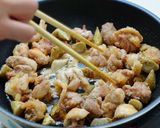 ゴボウと鶏肉の甘辛から揚げ作り方5写真