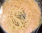 簡単！明太子のクリームパスタ作り方5写真