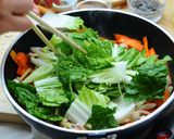 ネギたっぷり♡うどんペペロンチーノ作り方5写真