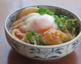 鶏手羽と豚バラと大根と南瓜のトマト味噌鍋作り方6写真