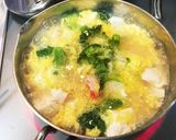 エビとお豆腐のとろーり中華スープ作り方12写真