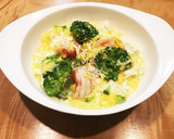 エビとお豆腐のとろーり中華スープ作り方13写真