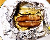 ソーセージとキノコのホイル焼き作り方5写真