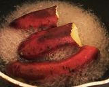 香り高いヨーグルト入りさつまいも蒸しパン作り方1写真