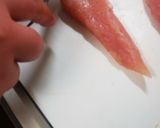 ☆ささみでりんご挟みフライ☆作り方1写真