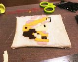 スーパーマリオ キノピオ隊長弁当作り方2写真