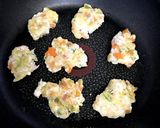 離乳食後期〜◆魚と豆腐のハンバーグおやき作り方3写真