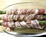 電子レンジでアスパラ豚バラチーズ胡椒焼き作り方3写真