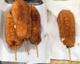 韓国 アメリカンドッグ チーズ ハットグ作り方4写真