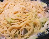 やみつき!白身魚とキャベツの簡単パスタ作り方9写真