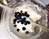 パウンドケーキ☆ブルーベリーとクリチ作り方4写真