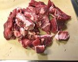 電子レンジで牛すじの土手煮作り方1写真