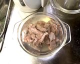 電子レンジで牛すじの土手煮作り方2写真