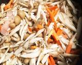 塩麹入り♡鶏肉ゴボウ炊き込みご飯(薄味)作り方2写真