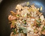 ☆豚肉・ザーサイ・ネギ炒め☆作り方5写真