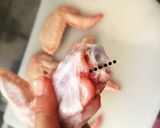 手羽先の簡単骨抜き作り方3写真