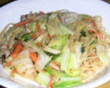 簡単コクうま❤オイソイソースの焼きうどん作り方10写真