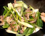 ◇もやしと小松菜の肉野菜炒め◇作り方2写真