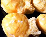 レンジで簡単♡たい焼き型で出汁入り卵作り方2写真