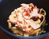 フライパン1つで♡出汁の素で簡単焼うどん作り方5写真
