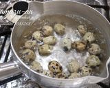 うずらたまごの甘酢あん。作り方1写真
