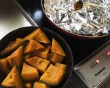 〜フライパンで簡単〜かぼちゃの煮物作り方6写真