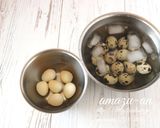 うずらたまごの甘酢あん。作り方2写真