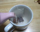 ほっとチョコレートペパーミントティ作り方2写真