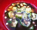 簡単&栄養満点！納豆おくらのお味噌汁作り方1写真