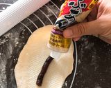 HB使用＊ハロウィンなお化けアンパン♪作り方3写真