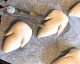 HB使用＊ハロウィンなお化けアンパン♪作り方9写真
