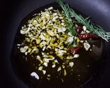 キャベツとアンチョビのペペロンチーノ♫作り方5写真