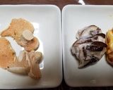 タマゴタケなど天然キノコの焼きそば＾＾作り方4写真
