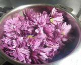 *もって菊のポン酢和え*作り方1写真