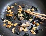 タマゴタケなど天然キノコの焼きそば＾＾作り方6写真