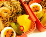 ゆで卵★ハロウィン★女子高生お弁当作り方2写真