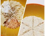 椎茸deフワモチつくね蒸し ポン酢添え作り方3写真
