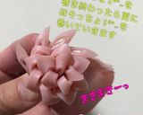 【簡単】キャラ弁 おかず 花ハム②作り方8写真