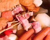 ウインナー串さしおでん作り方1写真