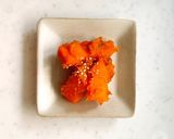 豚ロース付けた残りの塩麹でかぼちゃ炒め作り方3写真