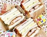 ☆卵サンド！カイワレ大根入り！彩り綺麗☆作り方6写真