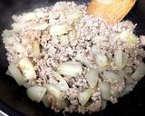 簡単☆豚ひき肉とトマト缶でミートグラタン作り方3写真